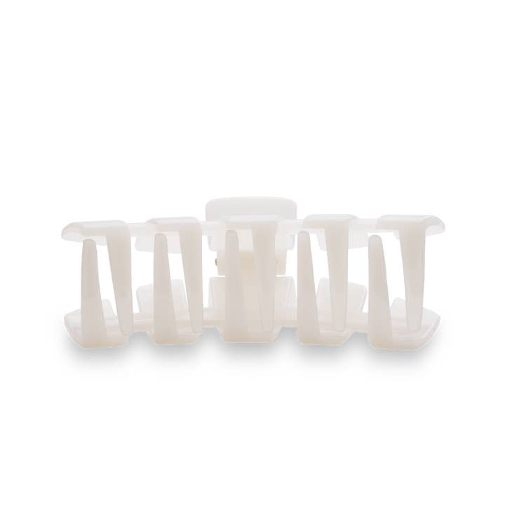 Classic Hair Clip | Coconut White