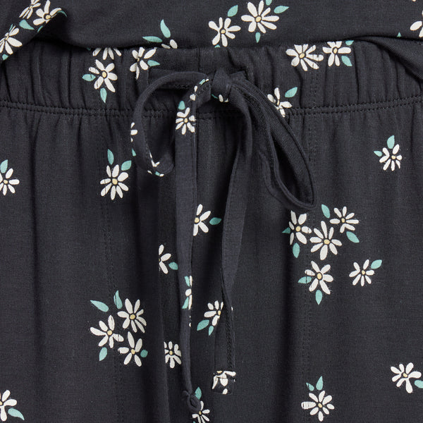 Women's Wild Daisy Pattern Lightweight Sleepware