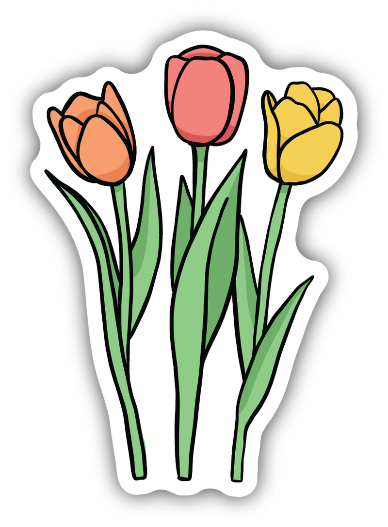 Tulip Sketch Sticker