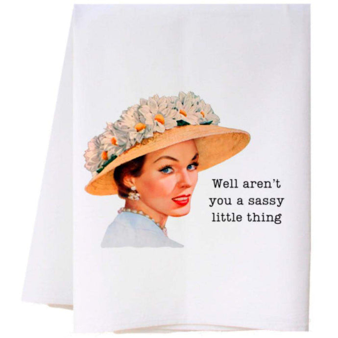 Sassy Little Thing Flour Sack Towel