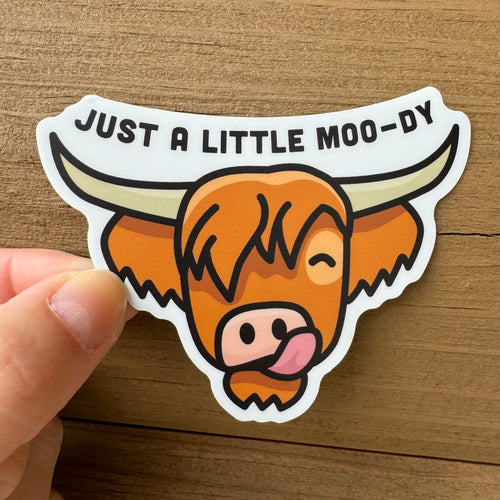 Highland Cow Sticker