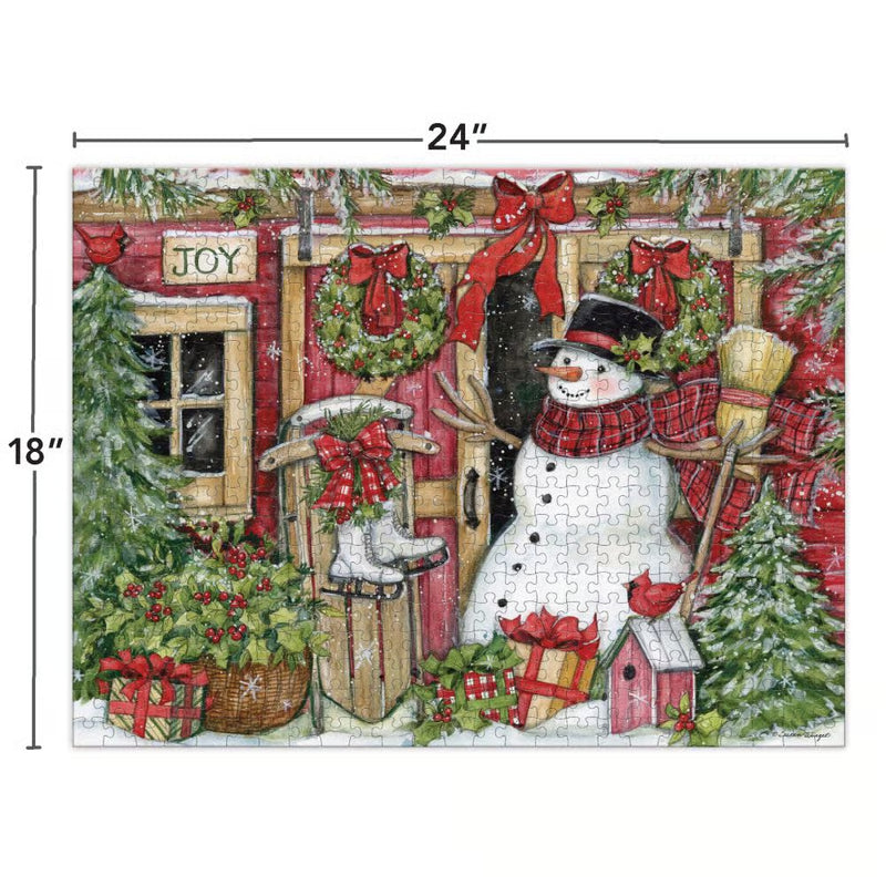 Frosty Welcome Luxe 500 Piece Puzzle
