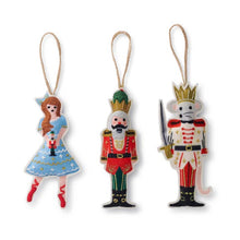 Rifle Paper Co. | Nutcracker Set of 3 Felt Ornaments