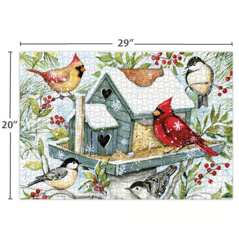 Winter Birds 1000 Piece Luxe Puzzle