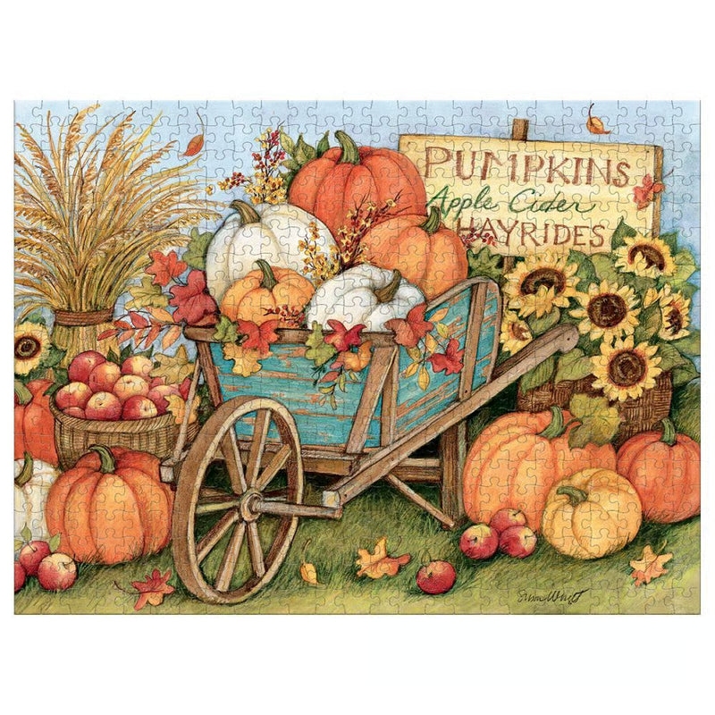 Harvest Wheelbarrow 500 Piece Puzzle