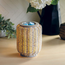 Wicker Grey Illumination Fragrance Warmer