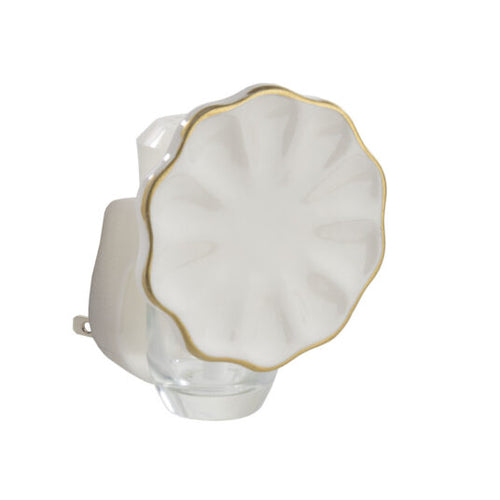 Scalloped WallScents™ Fragrance Warmer Pluggable