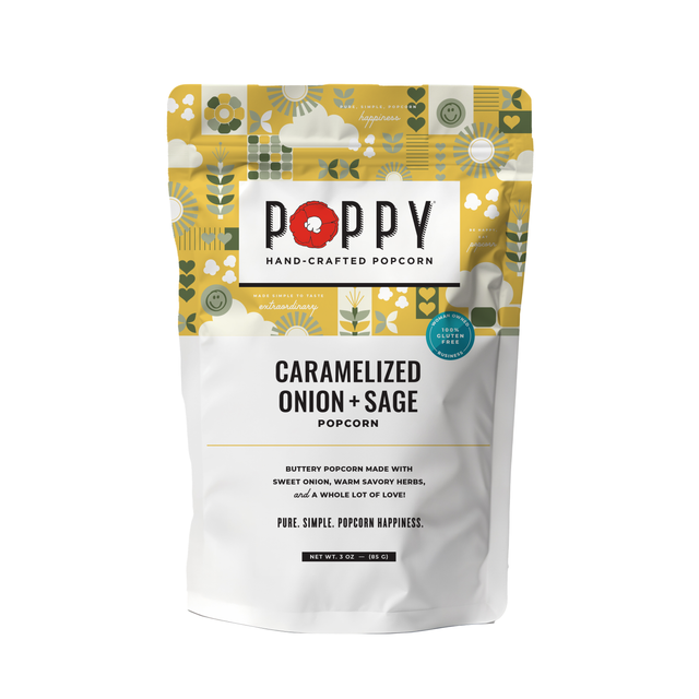 Caramelized Onion and Sage Popcorn