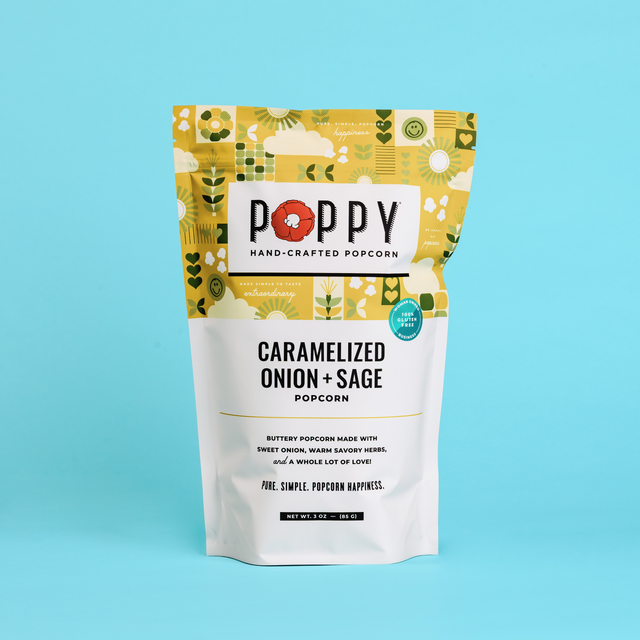 Caramelized Onion and Sage Popcorn
