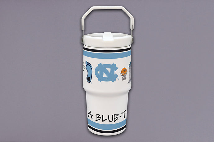 UNC Flip Lid 20oz Tumbler