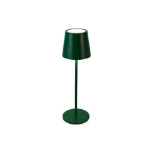 4-1/4"Rd x 14-1/2"H Metal Rechargeable Table Lamp