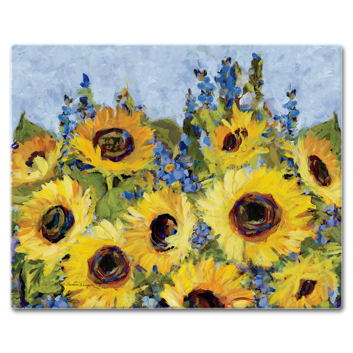 Gallery Sunflowers - Glass Counter Saver 15