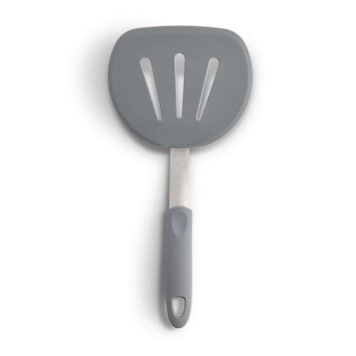 HIC Kitchen Wide Slotted Non-Stick Flexible Spatula