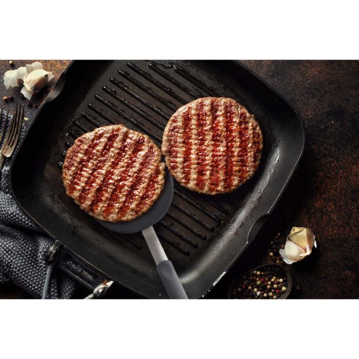 HIC Kitchen Wide Slotted Non-Stick Flexible Spatula
