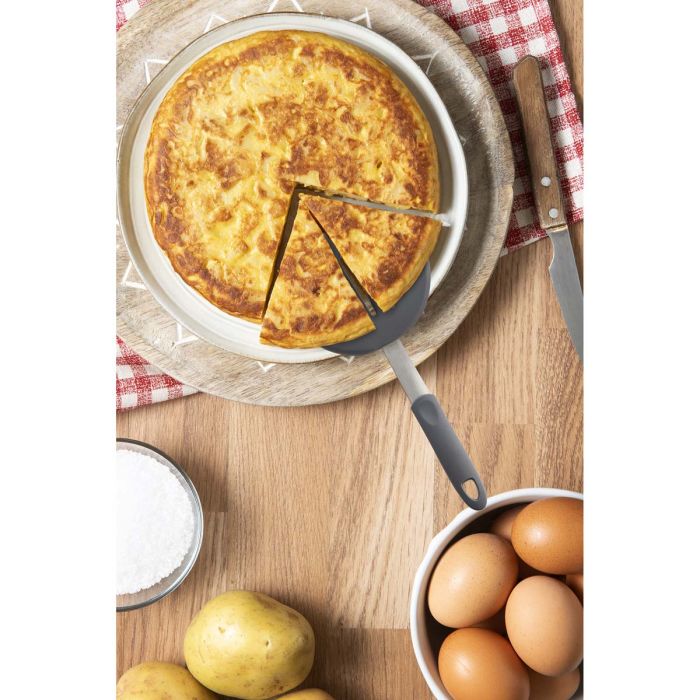HIC Kitchen Wide Slotted Non-Stick Flexible Spatula