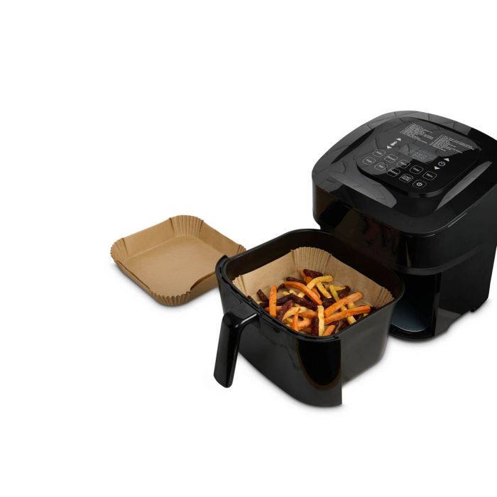 HIC Kitchen Disposable Air Fryer Liners, 7.5in, Set of 100