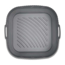 HIC Kitchen Silicone Collapsible Air Fryer Basket Liner, Square, 7qt