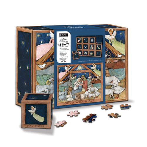 Good Will To All Countdown Calendar - 500 Piece Puzzle