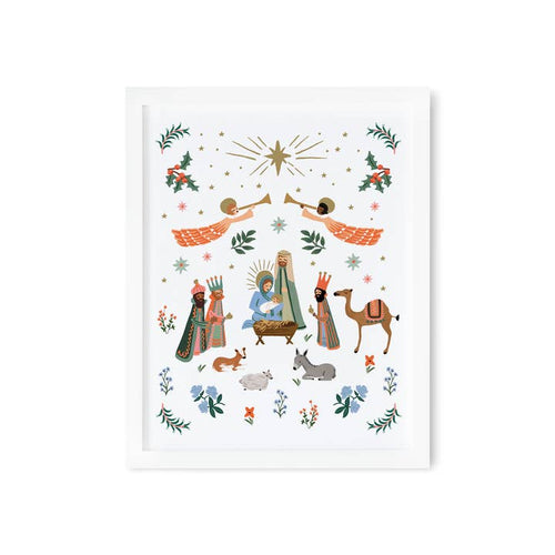 Rifle Paper Co. | Nativity Scene Art Print (8x10)