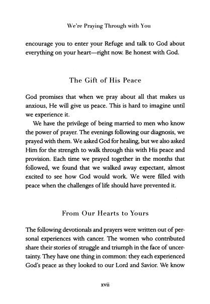 Praying Through Cancer