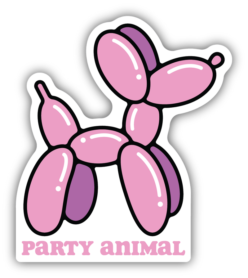 Party Animal Sticker