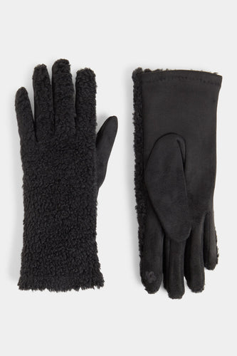 Sherpa Touchscreen Gloves Black