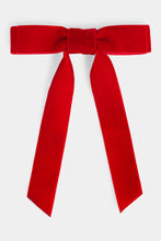 Velvet Bow Hair Clip