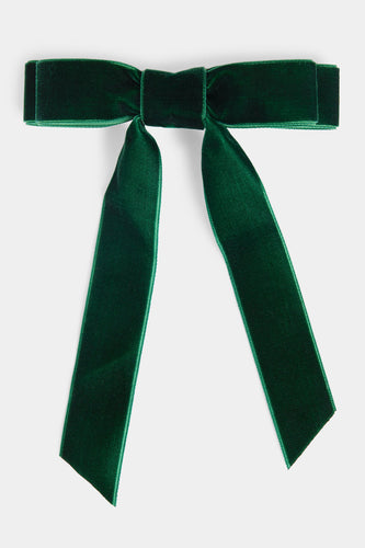 Velvet Bow Hair Clip