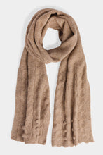 Sweet Scallop Scarf Mocha