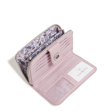 Vera Bradley RFID Turnlock Wallet | Hydrangea Pink