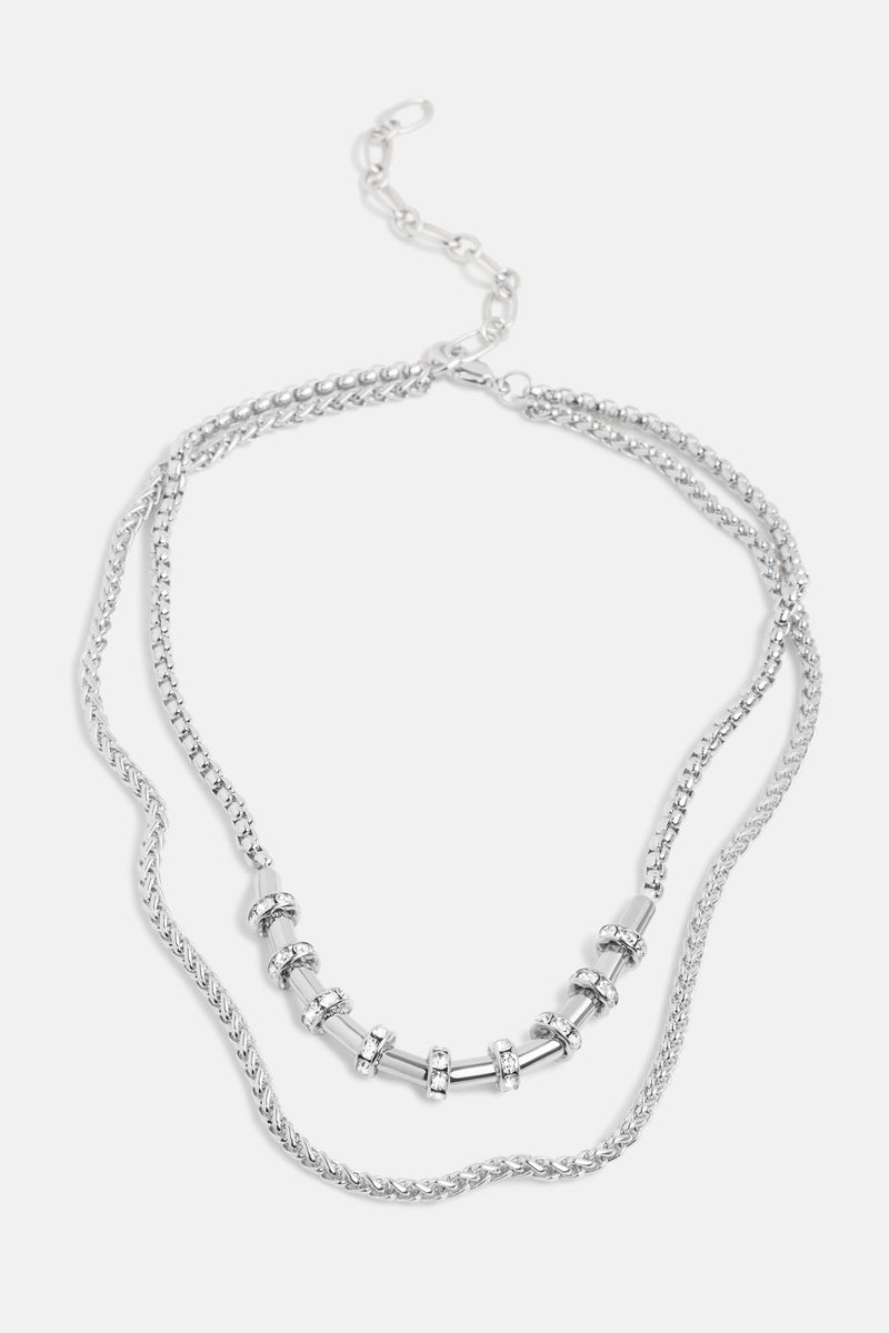 Bailey Necklace - Silver
