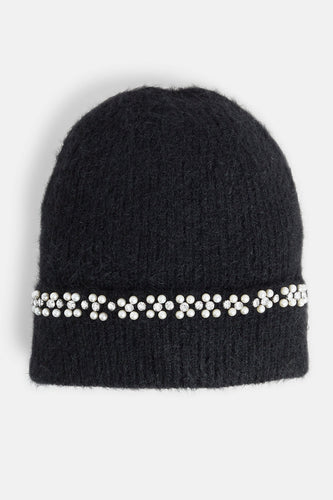 Winter Glitz Beanie - Black