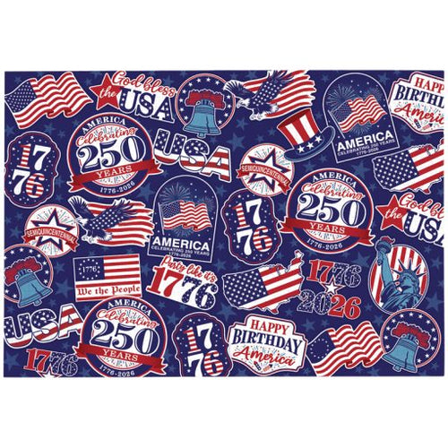 250 Years Sticker look 1000 piece Puzzle