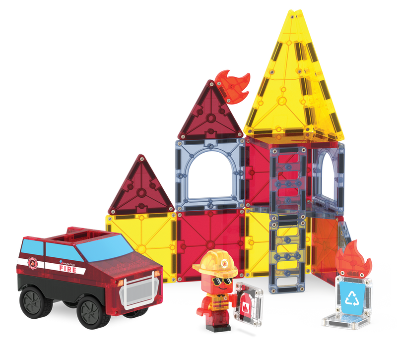 Magna-Tiles Fire Rescue 27 Piece Set