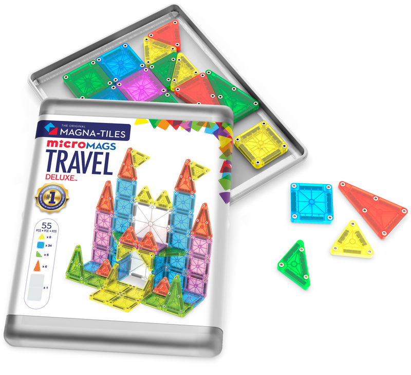 Magna-Tiles Travel Set Deluxe 55 Piece Set