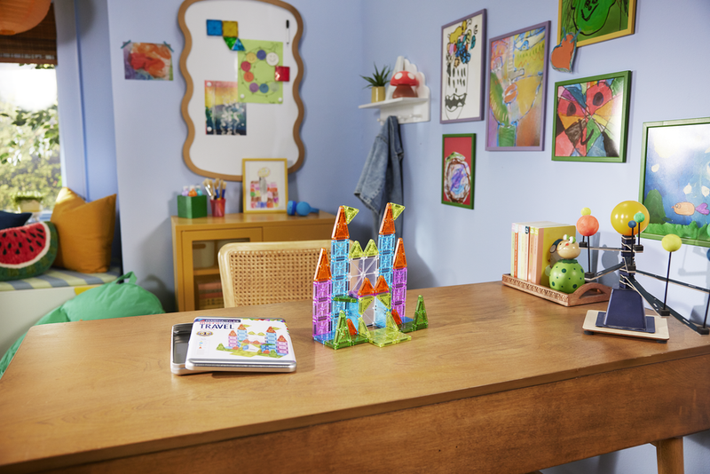 Magna-Tiles Travel Set Deluxe 55 Piece Set