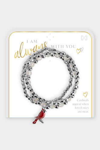 I am Always With You Bead Bracelet