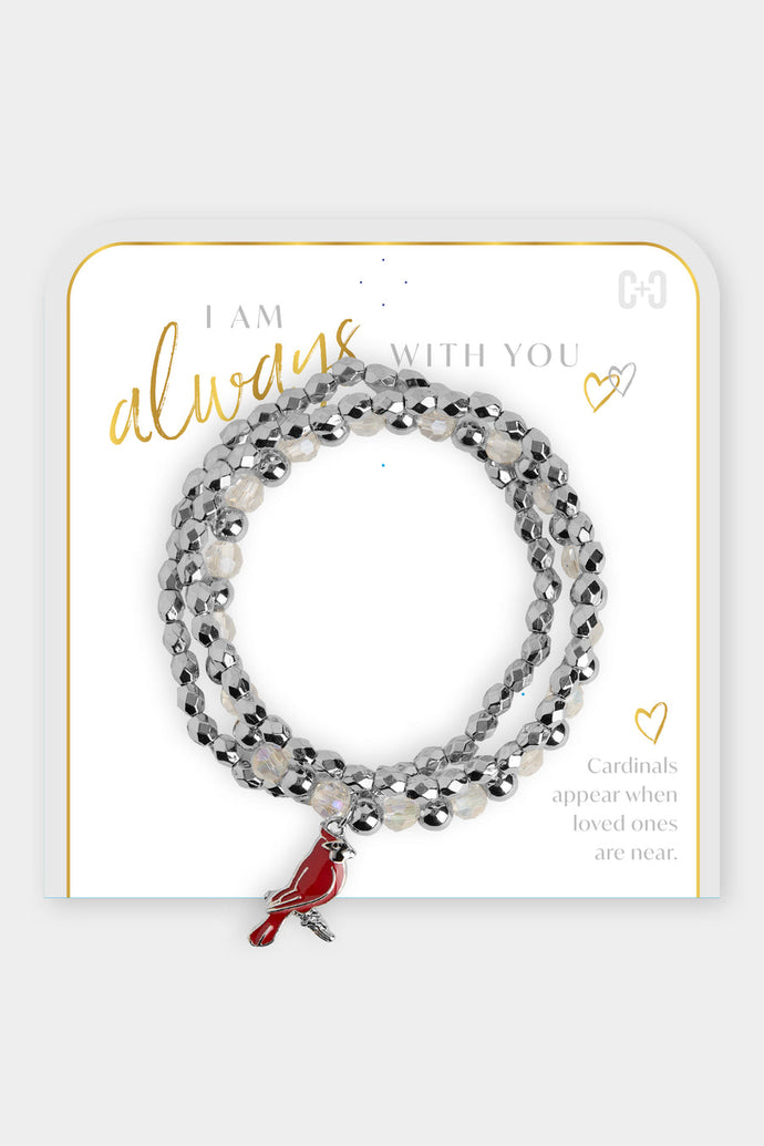 I am Always With You Bead Bracelet