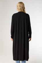 Soft Landing Long Sleeve Cardigan - Black