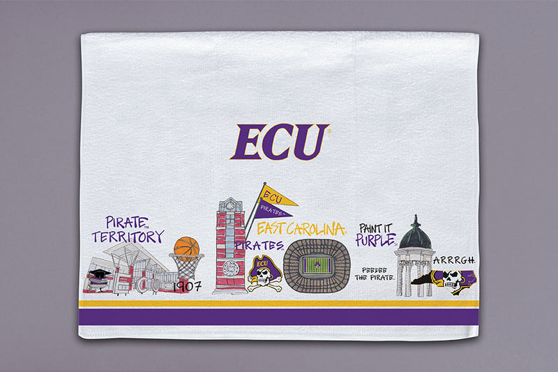 ECU Icon Kitchen Towel