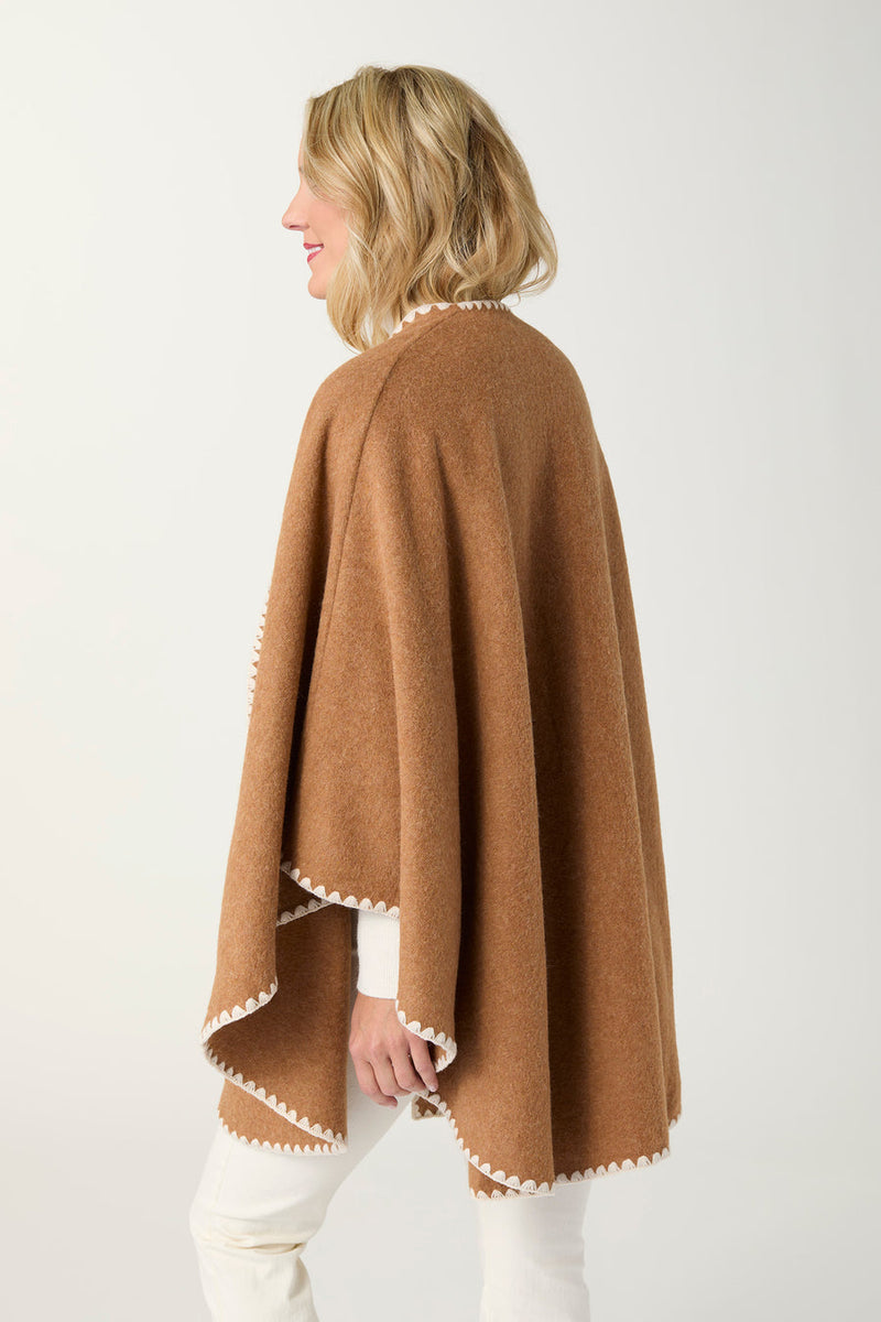 Brynlee Cape - Camel