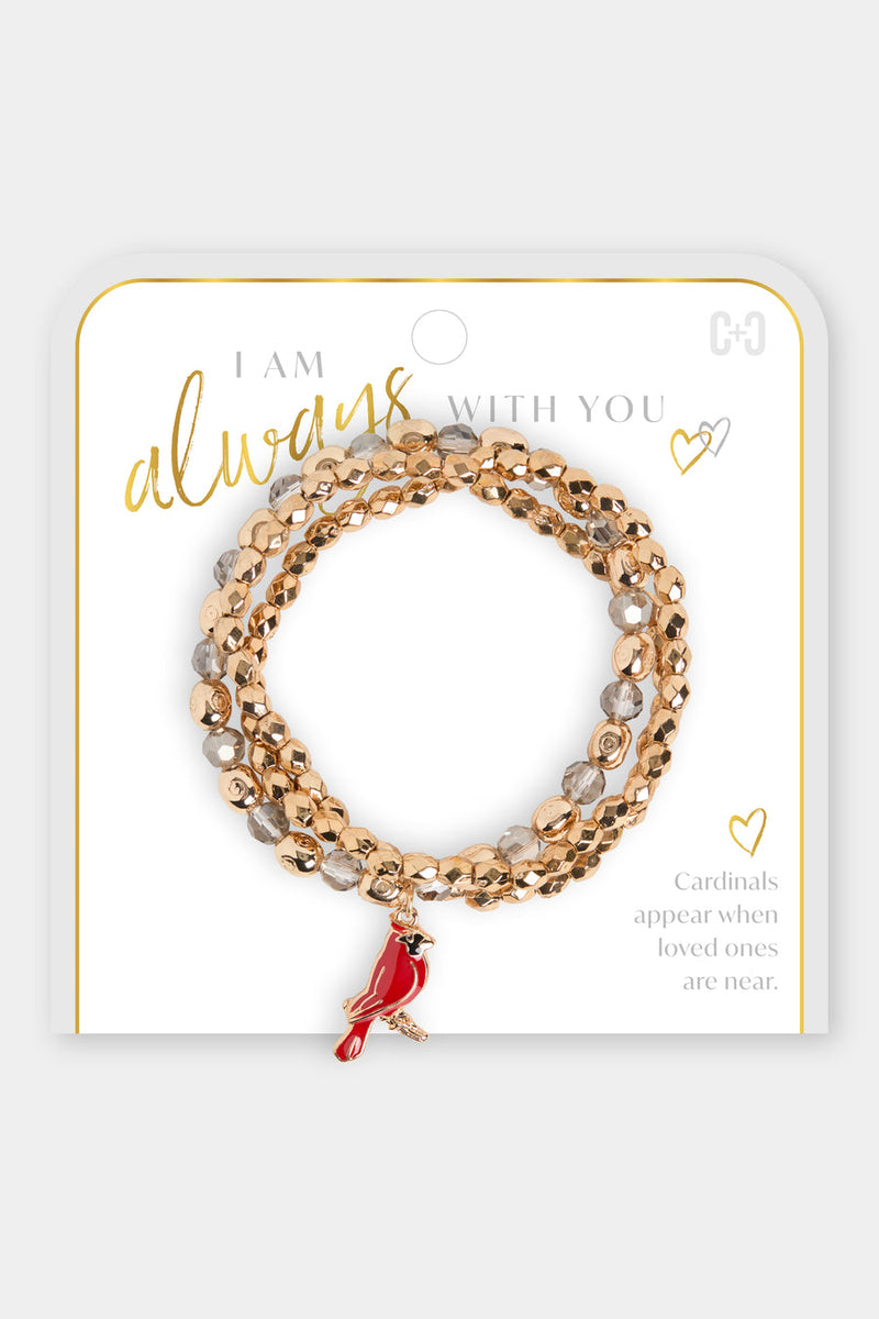 I am Always with You Bracelet - Gold