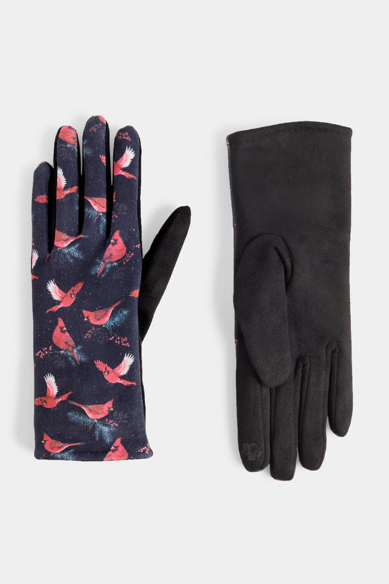 Majestic Cardinal Touchscreen Gloves