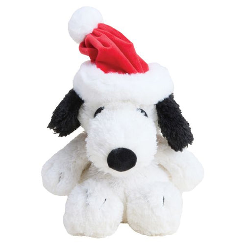 Warmies | Snoopy with Santa Hat