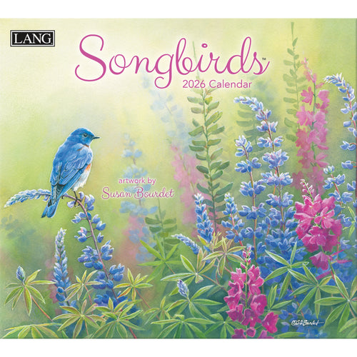 Lang Songbirds 2026 Wall Calendar