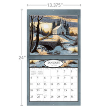 Lang Country Churches 2026 Wall Calendar