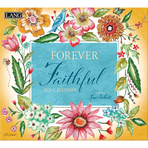 Lang Forever Faithful 2026 Wall Calendar