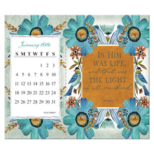 Lang Forever Faithful 2026 Postcard Desk Calendar