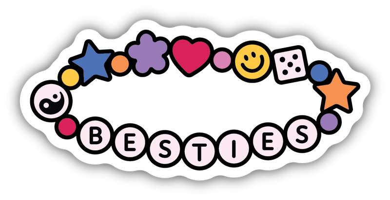 Besties Friendship Sticker