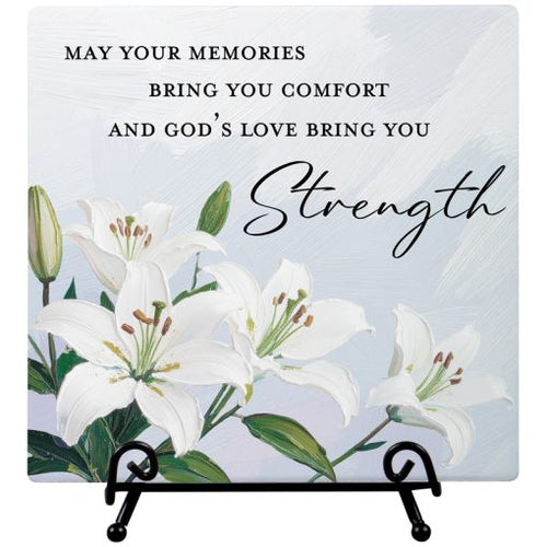 Memories Comfort Easel Plaque